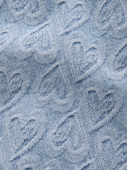 Mid Blue Denim Denim Heart Western 100% Cotton Jacket (3-16yrs) - Image 10 of 10