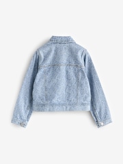 Mid Blue Denim Denim Heart Western 100% Cotton Jacket (3-16yrs) - Image 6 of 10