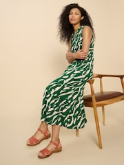 White Stuff Green Sonia Jersey Maxi Dress - Image 1 of 7