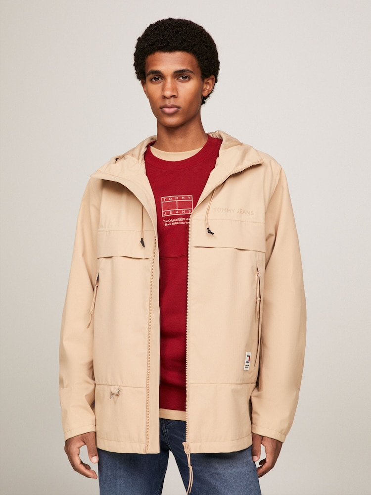 Tommy Jeans Natural Technical Jacket - Image 1 of 7