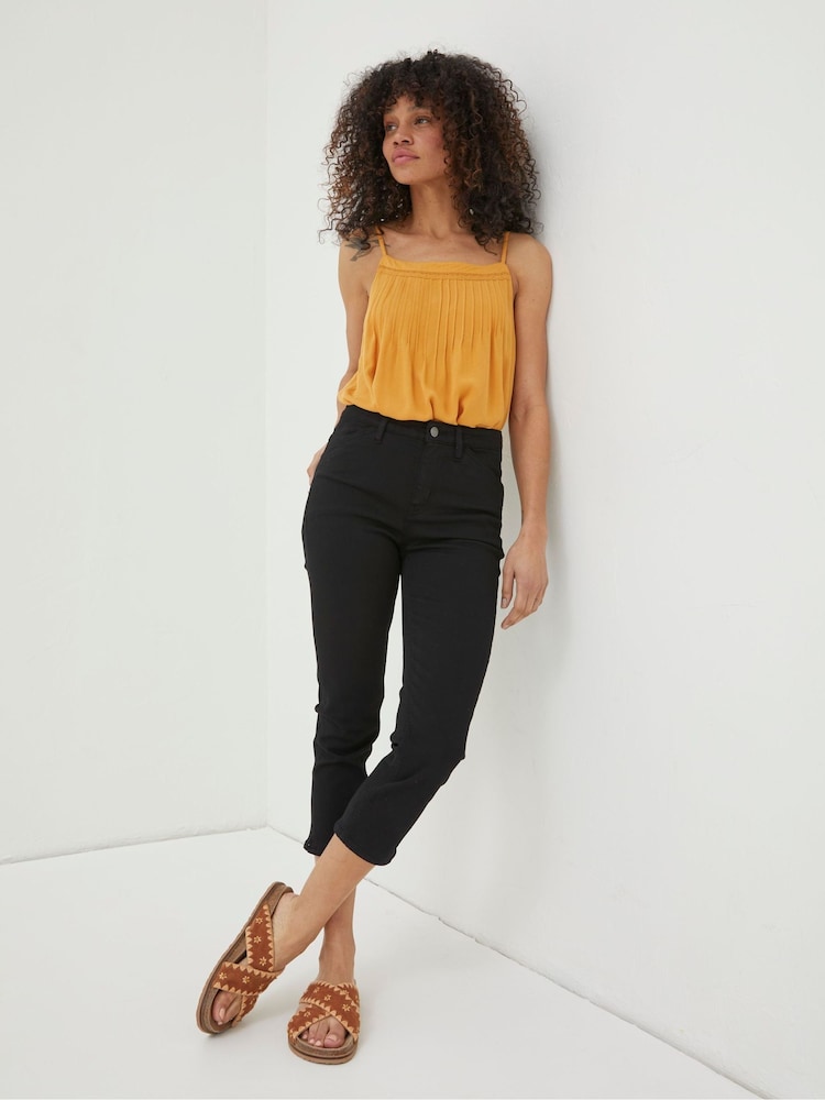 Schwarz - FatFace Sway Capri-Jeans - Bild 1 von 5 Schwarz - FatFace Sway Capri-Jeans - Bild 1 von 5