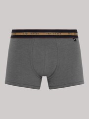 Ted Baker Black Cotton Trunks 3 Pack - Image 7 of 8