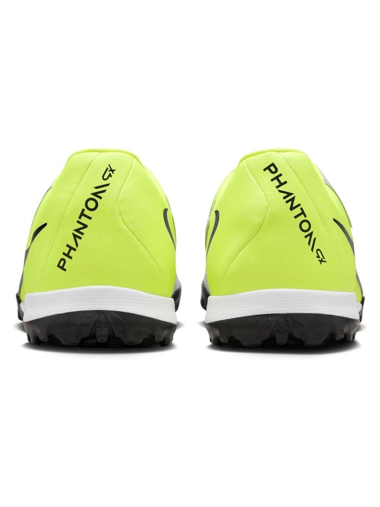 Nike Metallic Silver/Black Adults Phantom GX 2 Academy Turf Football Boots - Image 4 of 8