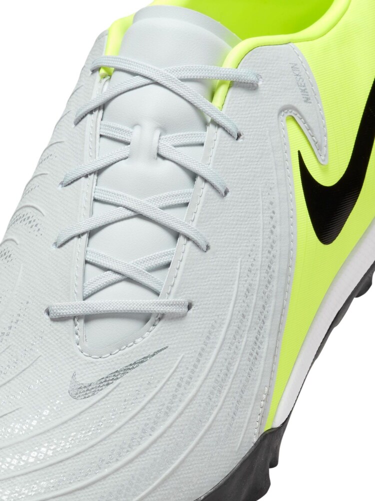 Nike Metallic Silver/Black Adults Phantom GX 2 Academy Turf Football Boots - Image 7 of 8