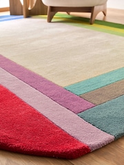 Multi Joy Border Rug - Image 2 of 5