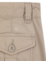 Mountain Warehouse Natural Kids 100% Cotton Cargo Shorts - Image 5 of 6