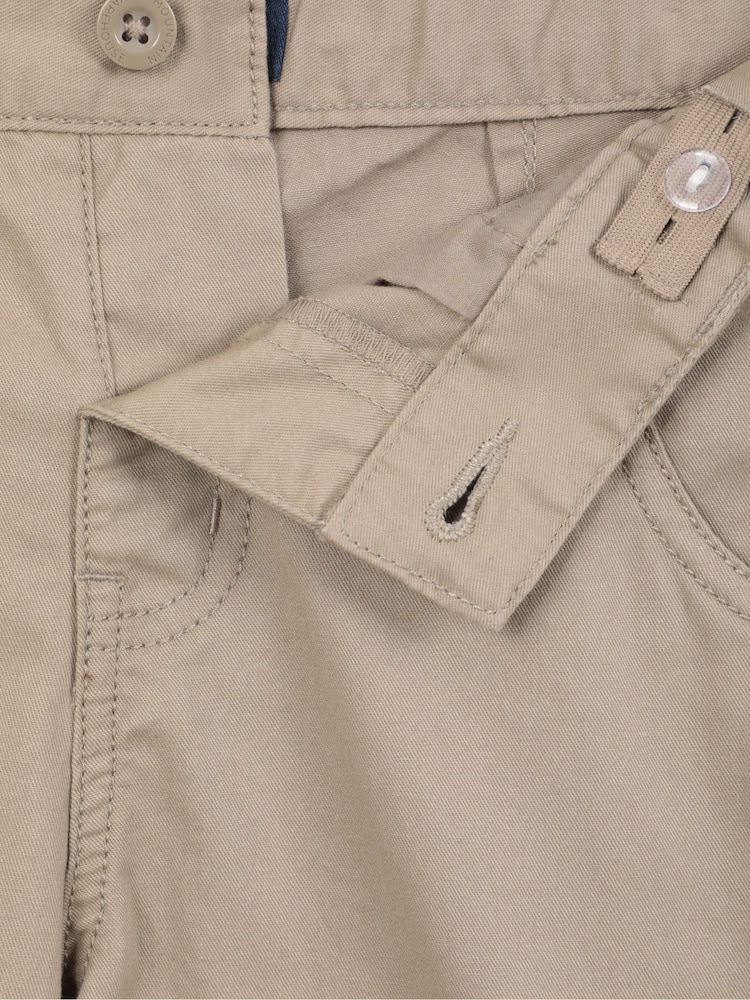 Mountain Warehouse Natural Kids 100% Cotton Cargo Shorts - Image 6 of 6