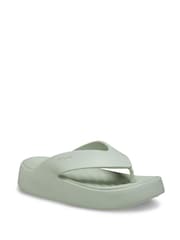 Crocs Light Green Getaway Platform Flip Flops - Image 2 of 5