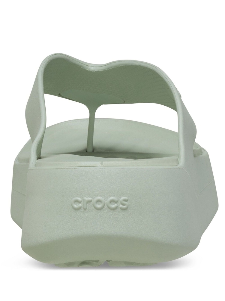 Crocs Light Green Getaway Platform Flip Flops - Image 5 of 5