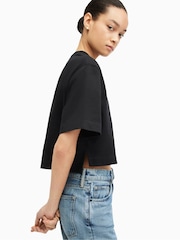 AllSaints Black Lottie T-Shirt - Image 2 of 8