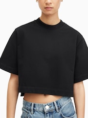 AllSaints Black Lottie T-Shirt - Image 3 of 8