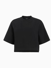 AllSaints Black Lottie T-Shirt - Image 8 of 8