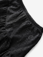 Black Lace Tiered Skirt (3-16yrs) - Image 7 of 8