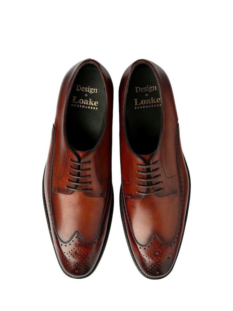Loake Derby Brogue Shoes - Image 3 of 3