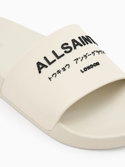 AllSaints White Underground Sliders - Image 3 of 5