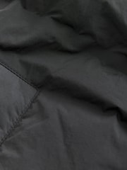 Charcoal Grey Premium Long Padded Hooded Coat - Image 8 of 8
