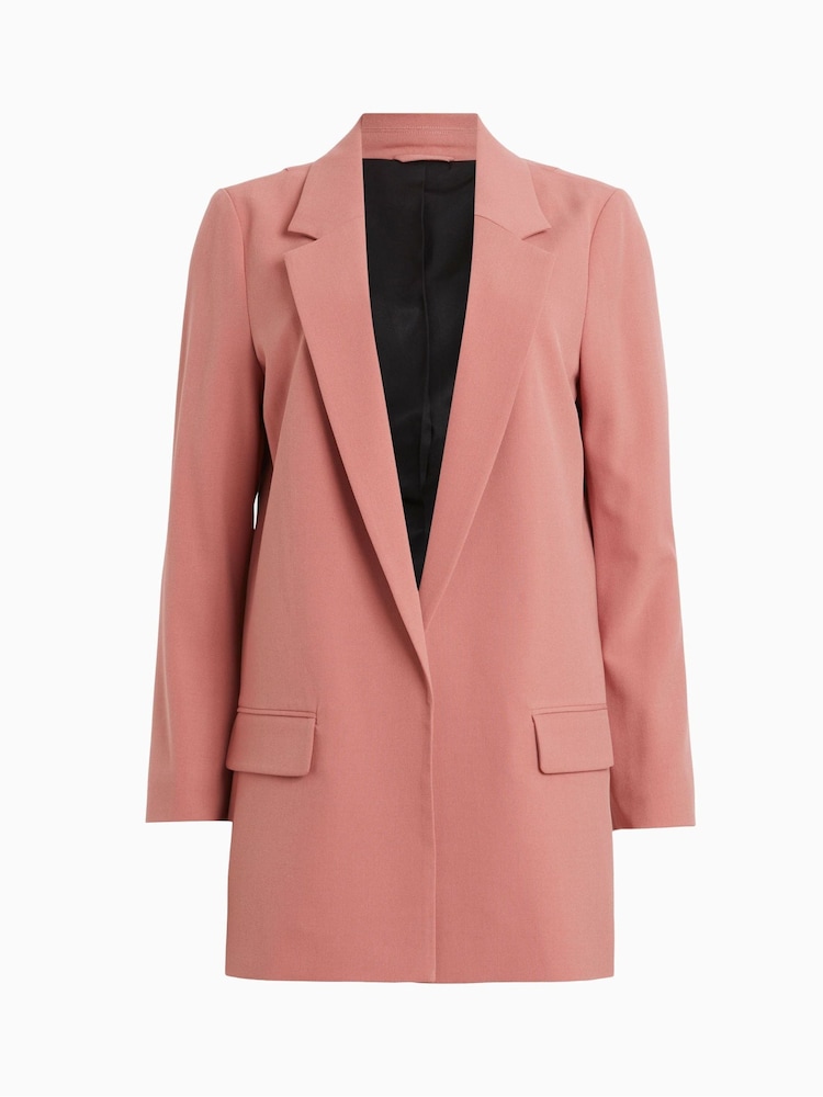 AllSaints Pink Aleida Tri Blazer - Image 6 of 6