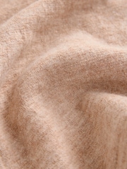 Ecru Cream Textured Bouclé Shacket With Wool - Image 12 of 12