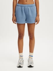 Cotton On Blue Plush Classic Mini Shorts - Image 3 of 6