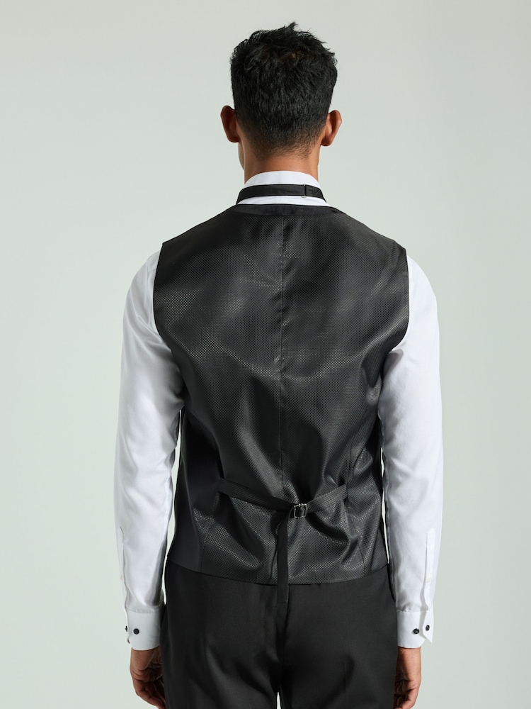 Noir - Gilet en velours - Image 3 of 5