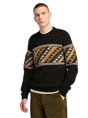 Timberland Farisle Crew Neck Black Sweater - Image 1 of 5
