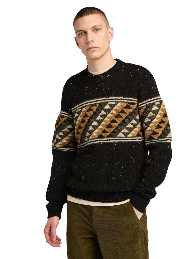 Timberland Farisle Crew Neck Black Sweater - Image 1 of 5