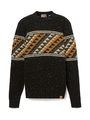 Timberland Farisle Crew Neck Black Sweater - Image 5 of 5