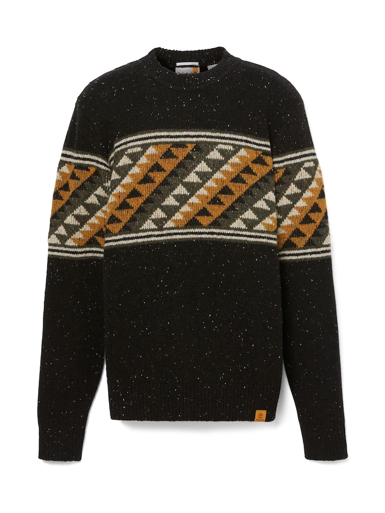 Timberland Farisle Crew Neck Black Sweater - Image 5 of 5