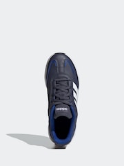 adidas Navy/White Kids Tensaur Switch Trainers - Image 5 of 8