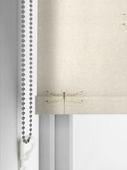 Sophie Allport Neutral Gold Vector Dragonfly Made to Measure Roller Blinds - Image 3 of 6