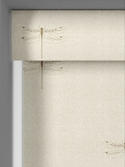 Sophie Allport Neutral Gold Vector Dragonfly Made to Measure Roller Blinds - Image 5 of 6