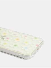 Skinnydip Gradient Rainbow Daisy Wildflower Thistle Shock iPhone CaseiPhone 15 Plus Case - Image 3 of 4