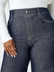 SPANXshape™ Every Wear Wide Leg Jeans, Raw Indigo - Image 3 of 4