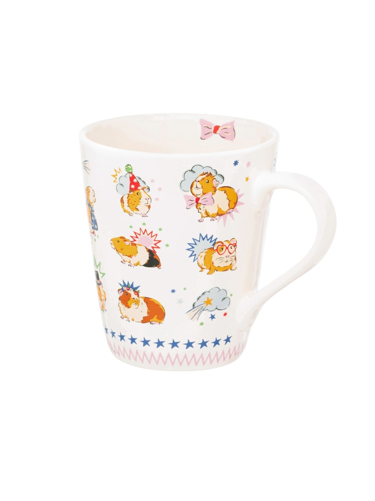 Cath Kidston Cream Stanley Mugs Set of 4 - Image 4 of 4