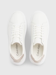 Calvin Klein Cupsole Lace-Up Leather Sneakers - Image 2 of 6