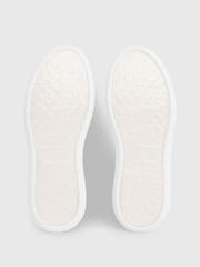 Calvin Klein Cupsole Lace-Up Leather Sneakers - Image 3 of 6