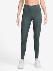 Nike Green Epic Fast Mid Rise Pocket Running Leggings - Image 1 of 3