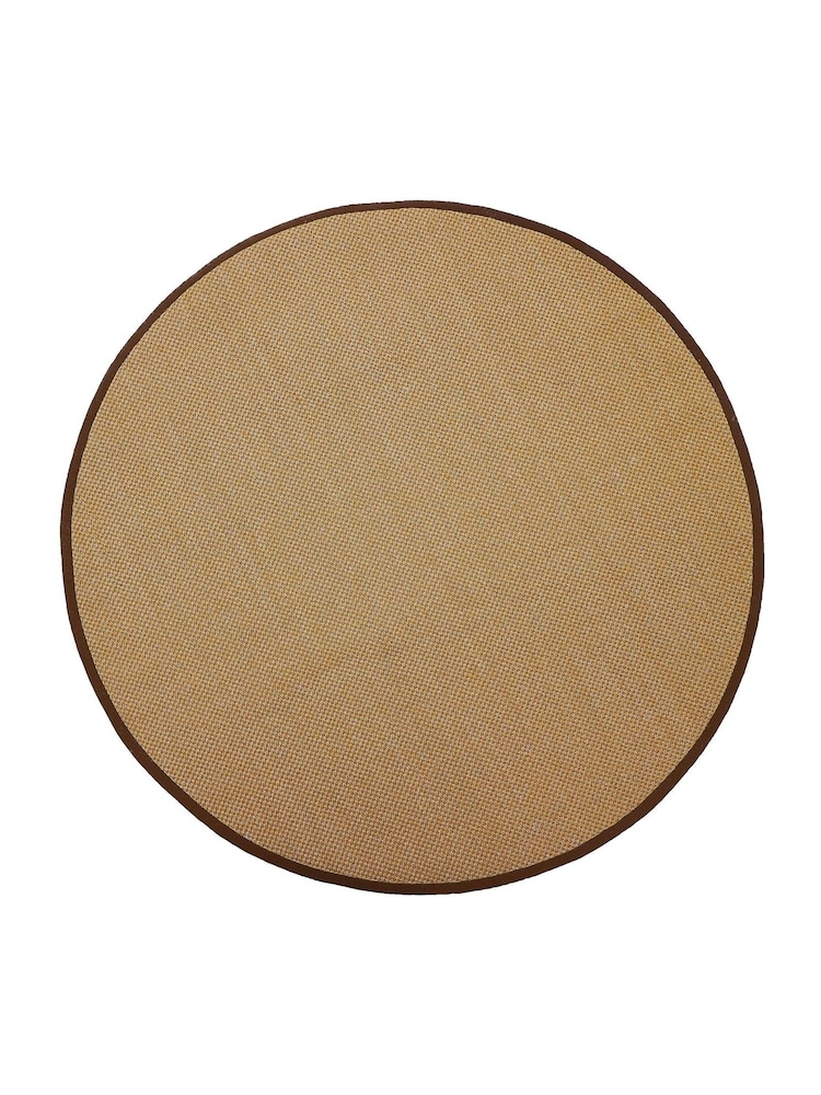 Origin Rugs Warm Natural Hand Woven Sisal Circle Rug - Image 2 of 4