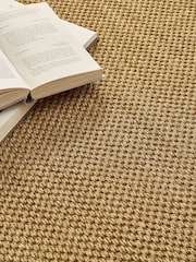 Origin Rugs Warm Natural Hand Woven Sisal Circle Rug - Image 3 of 4
