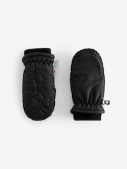 Black Bow Ski Mittens (3mths-6yrs) - Image 1 of 5