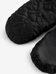 Black Bow Ski Mittens (3mths-6yrs) - Image 3 of 5