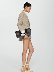 Mango Brown Lace-Up Espadrilles - Image 1 of 4