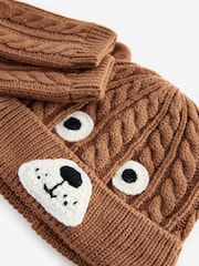 Коричневый с медведями - Hat and Mittens Set (3mths-6yrs) - Image 7 of 7