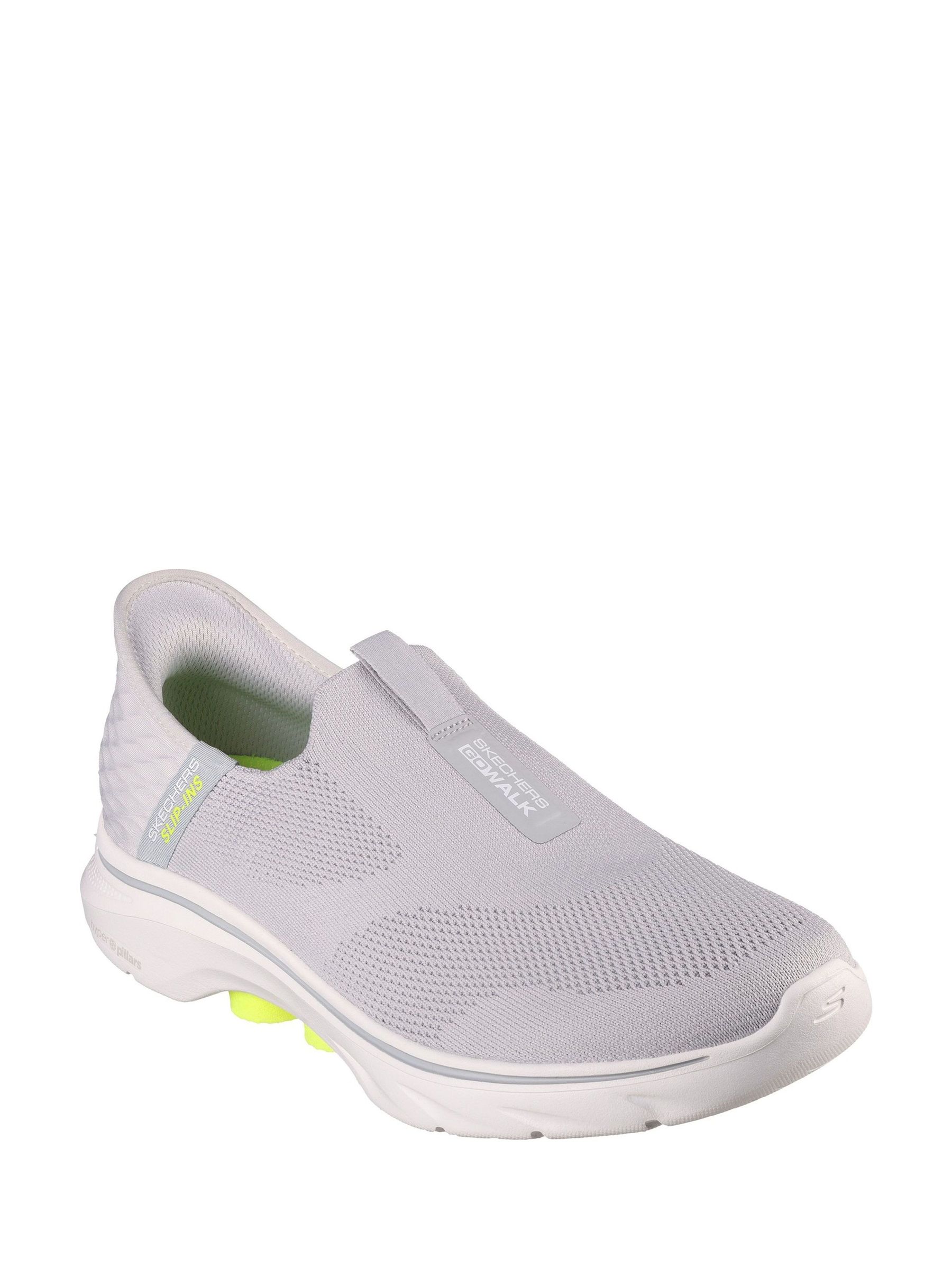 Gris - Skechers Go walk 7 Slip In Trainers - Imagen 2 de 3