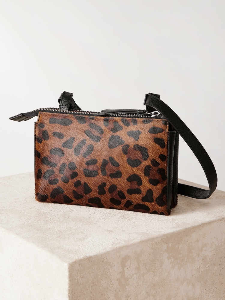 Leopard - Geantă de umăr din piele - Image 6 of 9