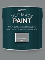 Cool Charcoal Grey Ultimate Multi-Surface 2.5L Paint - Image 2 of 5