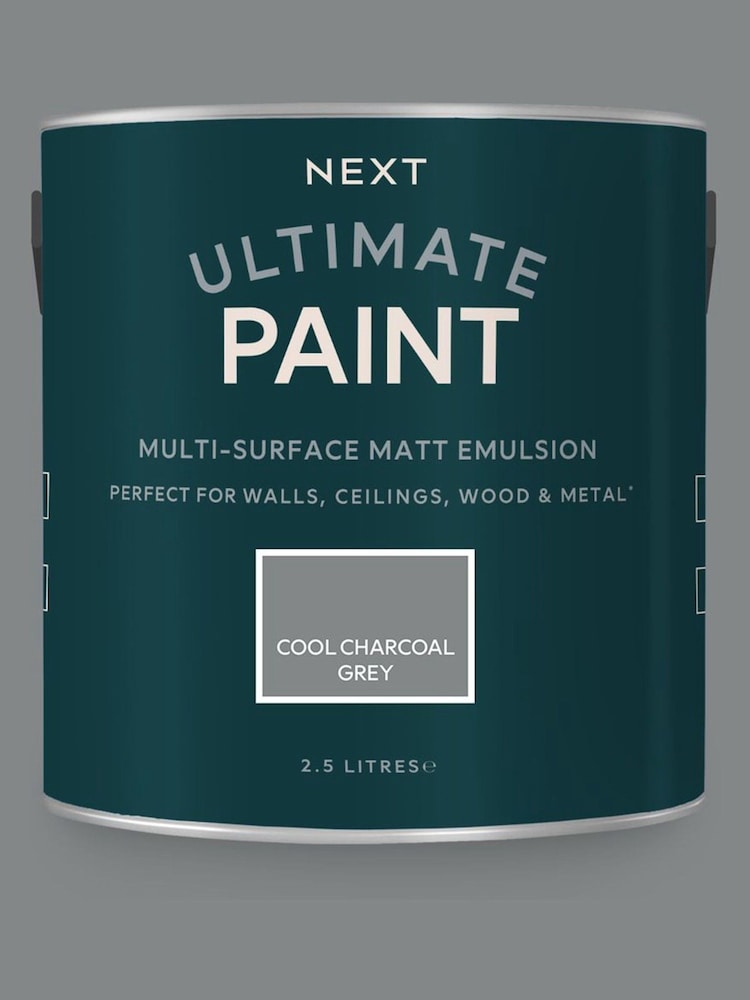 Cool Charcoal Grey Ultimate Multi-Surface 2.5L Paint - Image 2 of 5