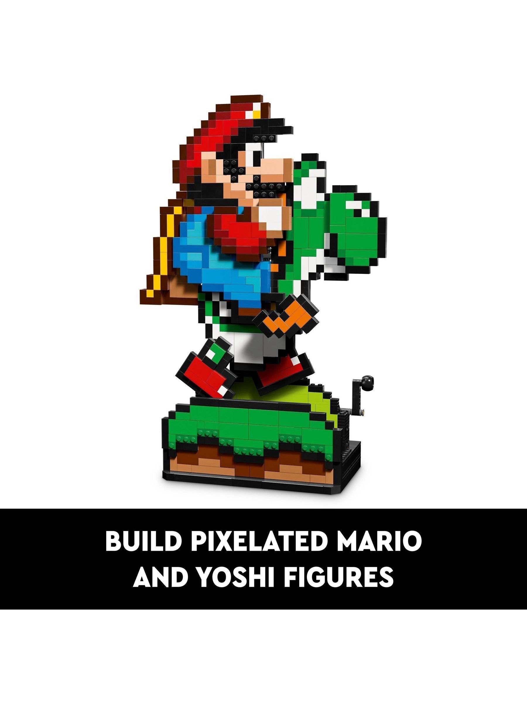 Buy LEGO Super Mario World Mario And Yoshi Set 71438 from the Next