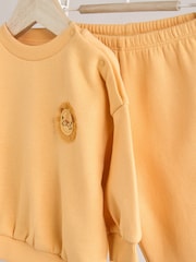 León amarillo - Conjunto de sudadera y pantalones de chándal para bebé - Imagen 11 de 11