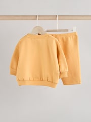 León amarillo - Conjunto de sudadera y pantalones de chándal para bebé - Imagen 4 de 11
